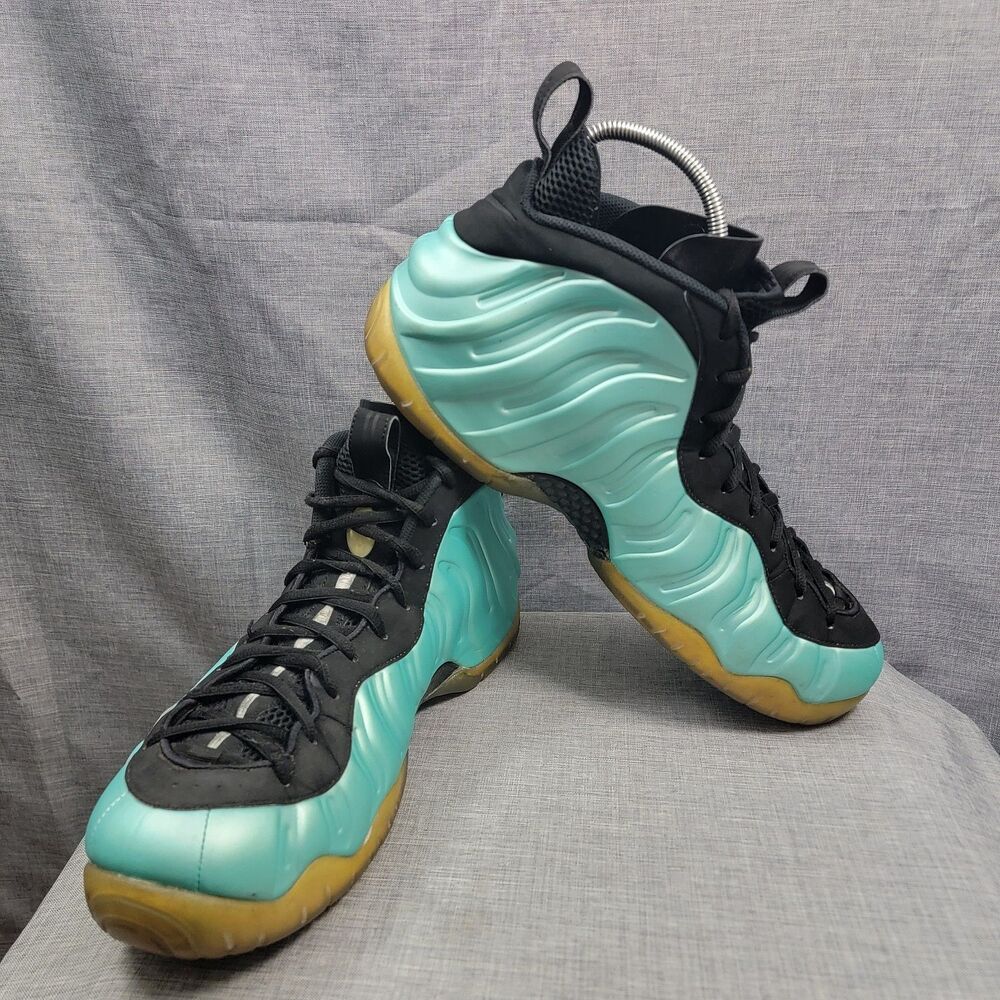 Size 15-Nike Air Foamposite Pro Island Green 624041-303 Men's Basketball GS